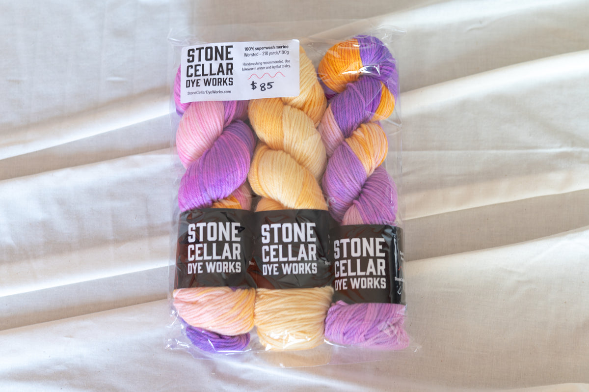 Worsted Sets - 3 Skeins