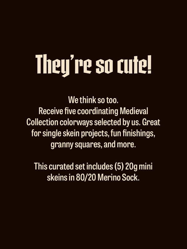 5 Mini Skein Medieval Mystery