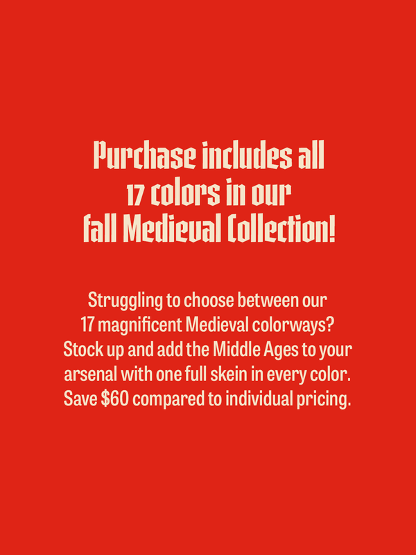 17-Skein Full Medieval Collection